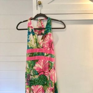 Nanette Lepore Floral halter dress